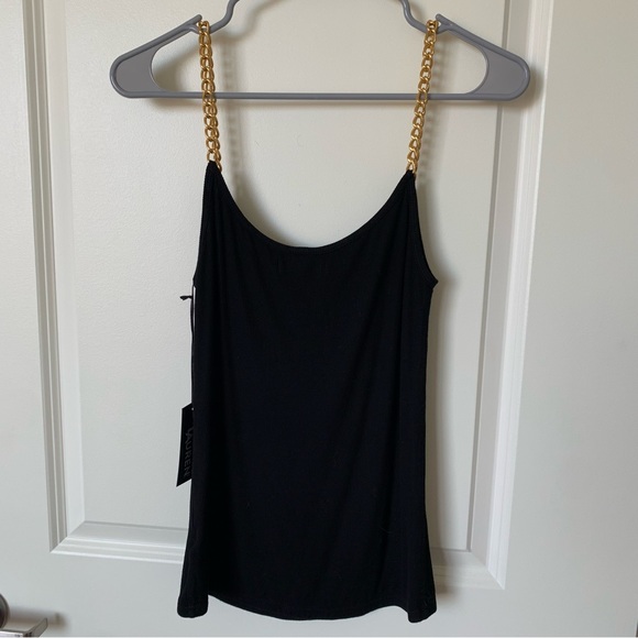 Michael Lauren BECTON TANK TOP W/ CHAIN STRAPS Size M - Picture 4 of 10